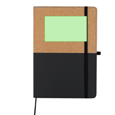 Carnet publicitaire liège & PU recyclé Suttony 