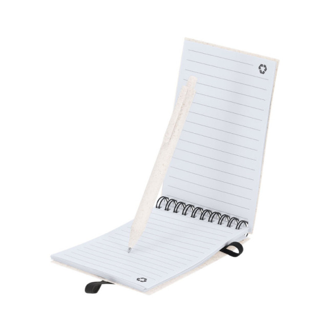 Ensemble bloc-notes et gobelet Cosmor 