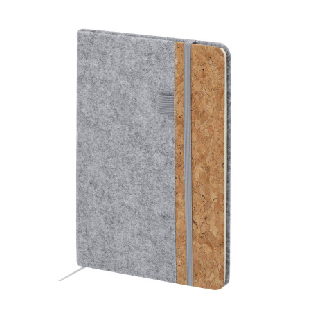 Carnet personnalisé feutre et liège Driscol 