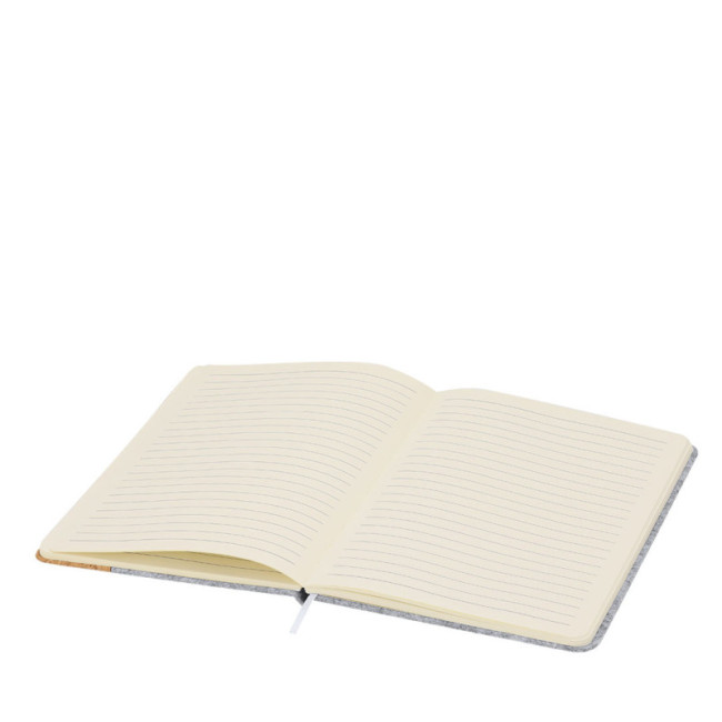 Carnet personnalisé feutre et liège Driscol 