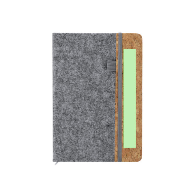 Carnet personnalisé feutre et liège Driscol 