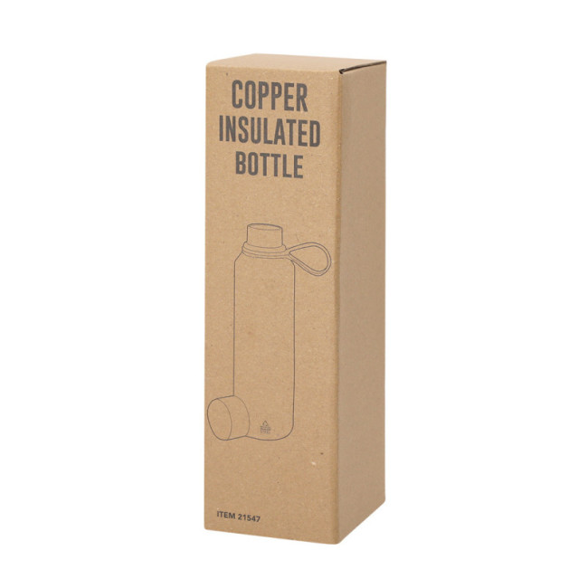 Bouteille isotherme personnalisée Yomar 630 ml 