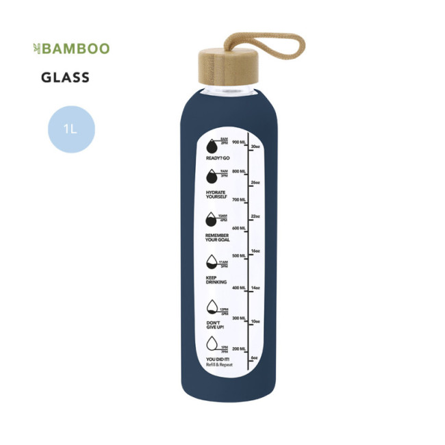 Bouteille personnalisée en verre Kramex 1L 