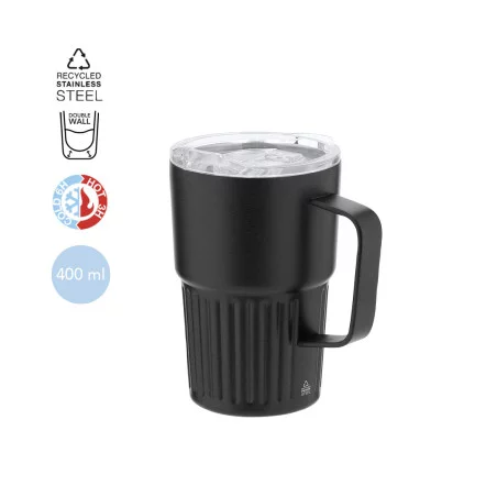 Mug isotherme personnalisé Finbar 400 ml 