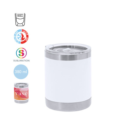 Mug isotherme publicitaire Teyana 380 ml 
