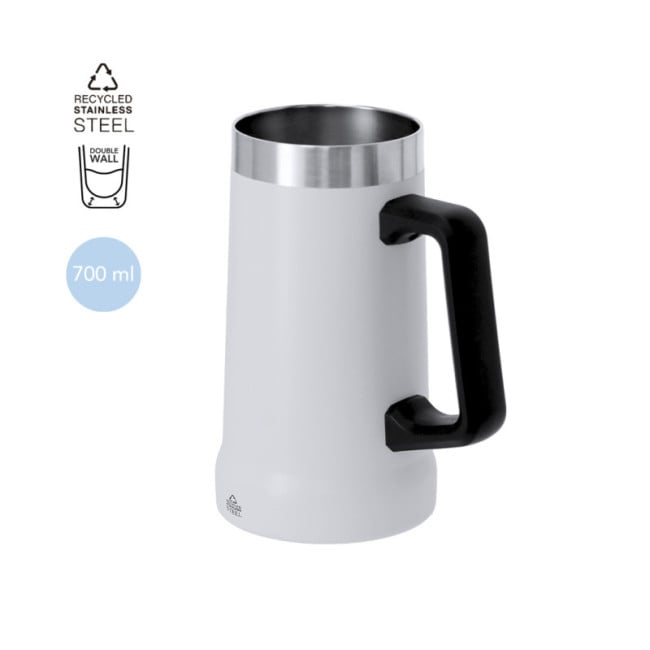 Chope à bière personnalisée Glinox 700 ml