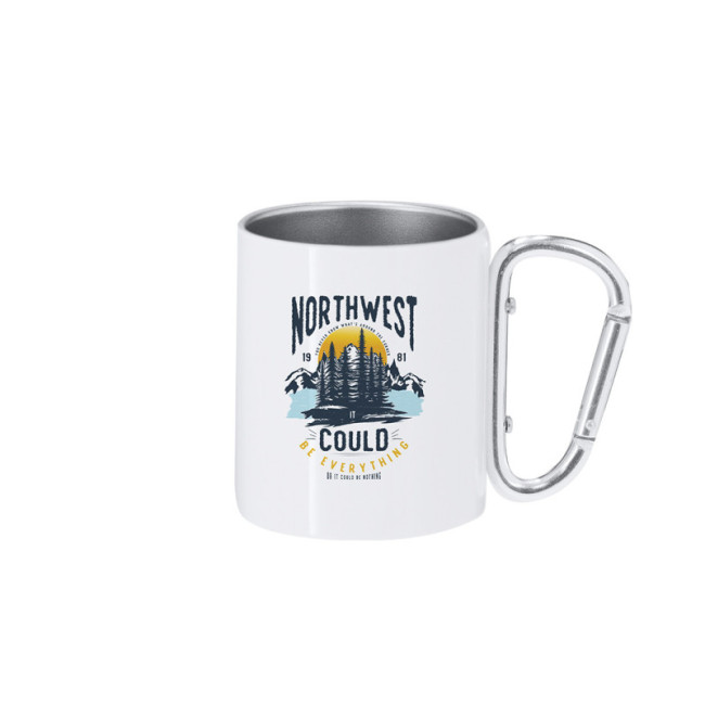 Mug mousqueton personnalisé Beesbur 220 ml 