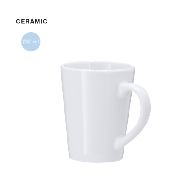 Tasse personnalisée céramique Lidnar 230 ml 