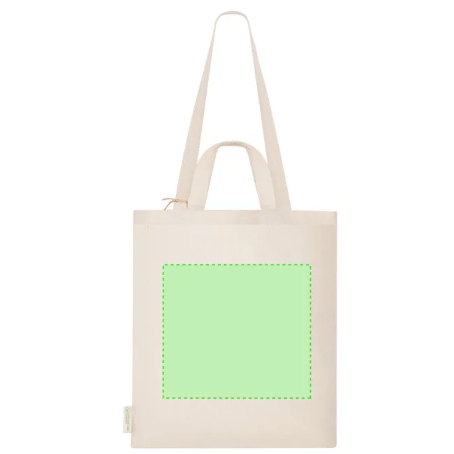 Tote bag personnalisé doubles anses Drulik
