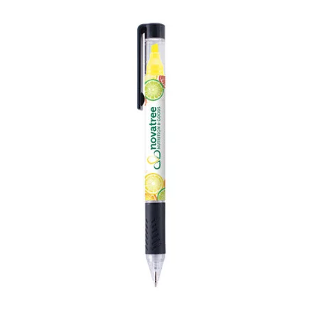Stylo personnalisé surligneur Bergman Stylo personnalisé surligneur Bergman - Jaune 101