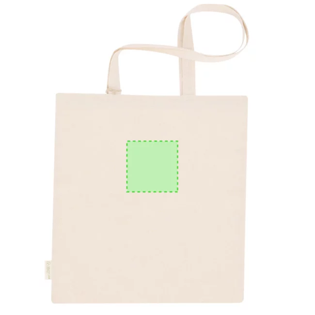 Tote bag personnalisé en coton recyclé Barzon 