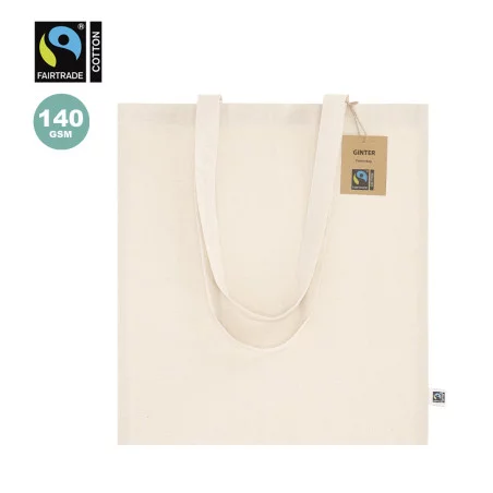 Tote bag publicitaire Fairtrade Ginter 