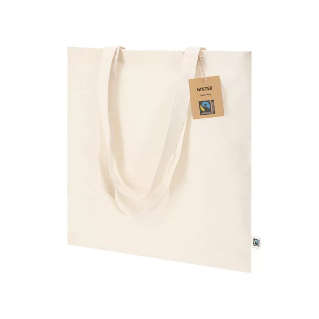 Tote bag publicitaire Fairtrade Ginter 