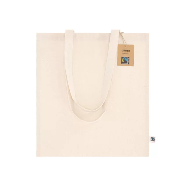 Tote bag publicitaire Fairtrade Ginter 