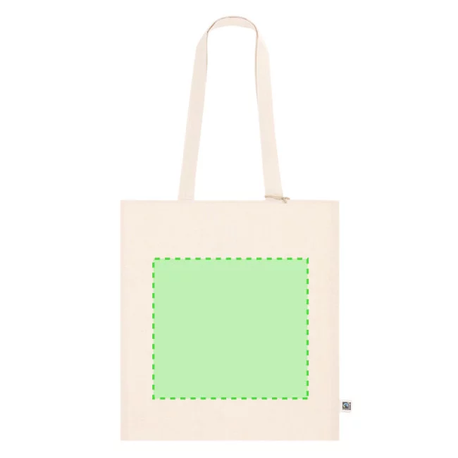 Tote bag publicitaire Fairtrade Ginter 