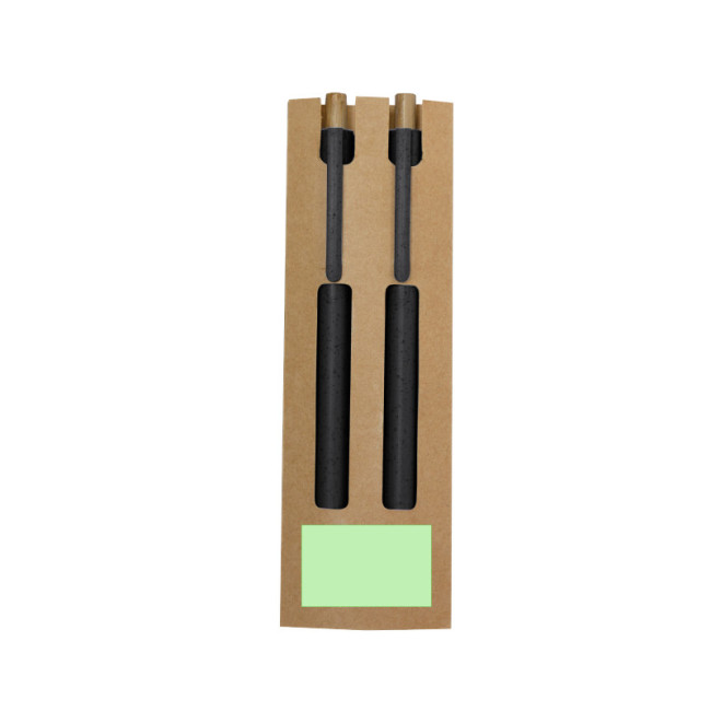 Set stylo et crayon infini personnalisé 