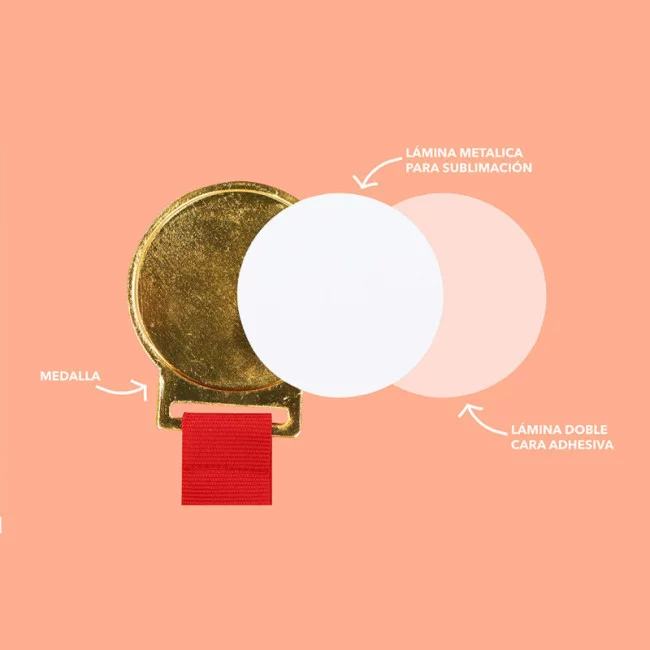 Médaille personnalisable Aviana