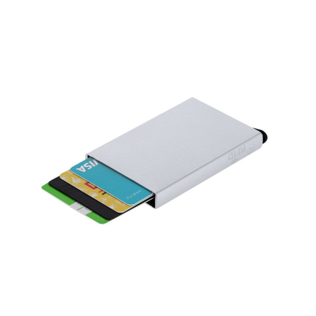 Porte-cartes personnalisé alu recyclé Harbanix 