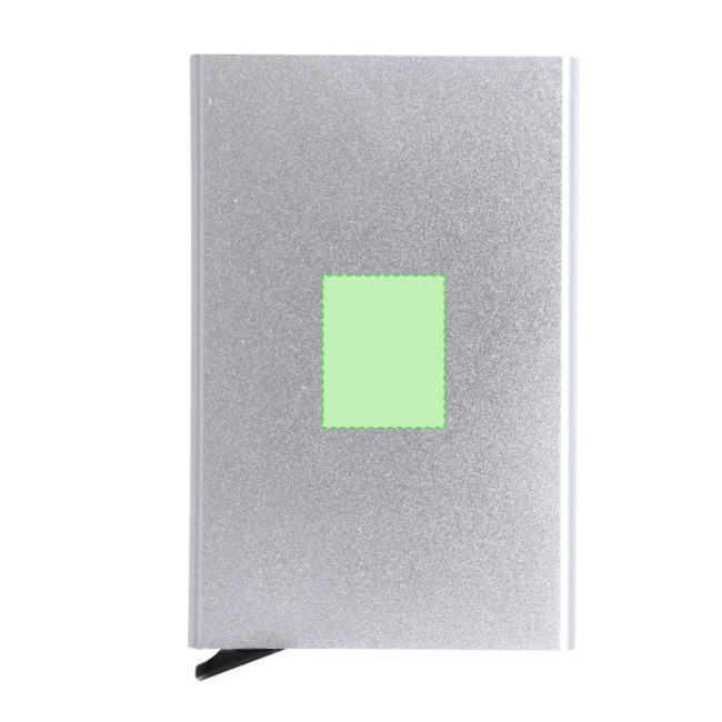 Porte-cartes personnalisé alu recyclé Harbanix 