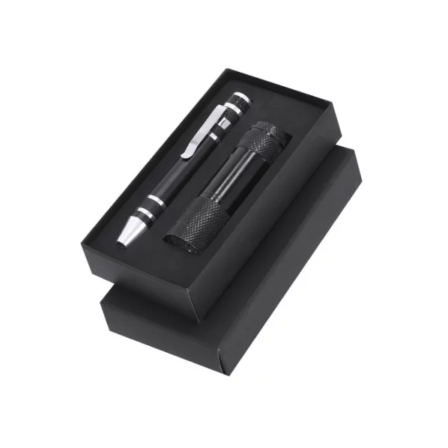 Set tournevis et lampe de poche Lipan