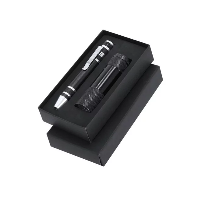 Set tournevis et lampe de poche Lipan