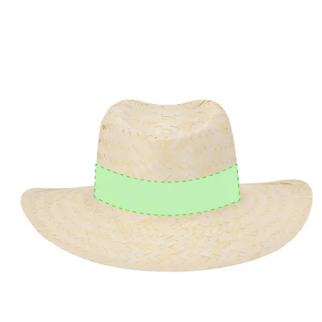 Chapeau de paille personnalisable Rusnak 