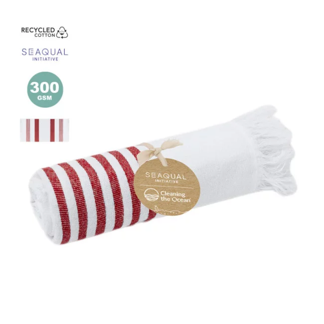 Fouta personnalisable SEAQUAL® Mundry (70x140 cm) 