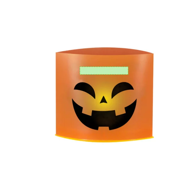 Bougie personnalisée d'Halloween Turuk 