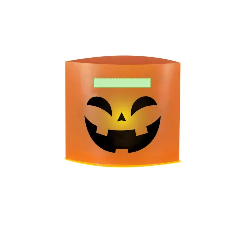 Bougie personnalisée d'Halloween Turuk 