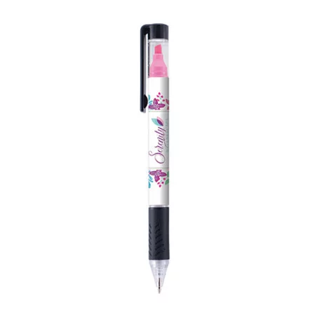 Stylo personnalisé surligneur Bergman Stylo personnalisé surligneur Bergman - Rose 245