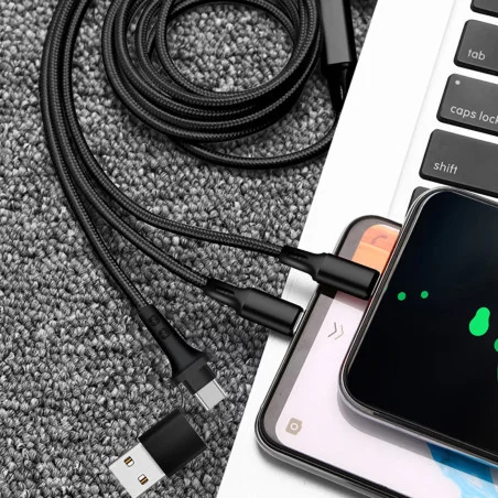 Câble 4 en 1 personnalisé Akashi ® Buru 