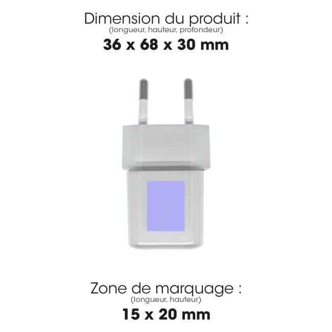 Chargeur secteur USB-C rapide 30 W Nano