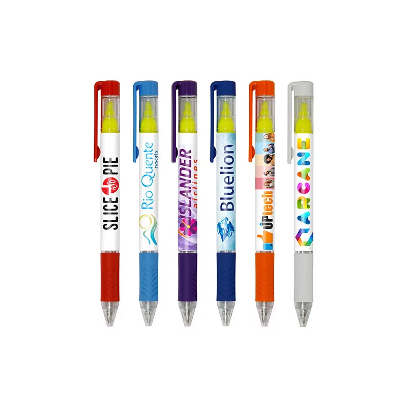 Stylo personnalisé surligneur Bergman coloré Stylo personnalisé surligneur Bergman coloré