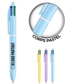Stylo BIC ® 4 Couleurs Pastel