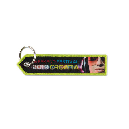 Porte-clés flamme quadri flèche 