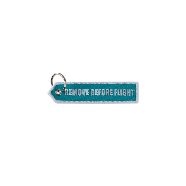 Porte-clés flamme brodé flèche 