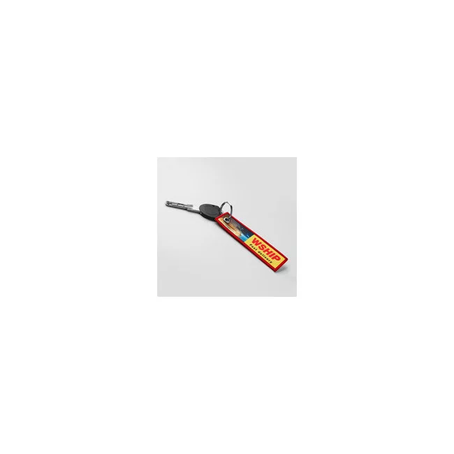 Porte-clés flamme quadri Medium 