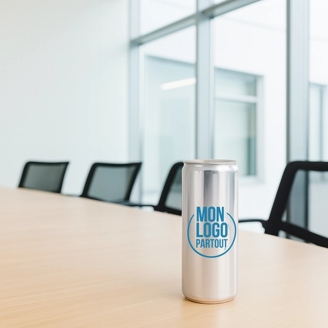 Canette d'eau personnalisable 25cl 