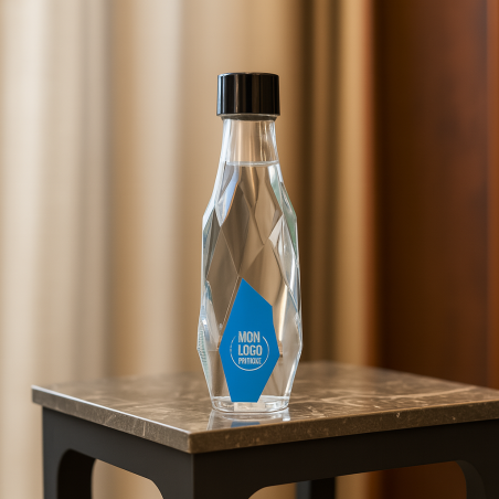 Bouteille d'eau en verre origami 40 cl 