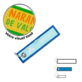 Porte-clés flamme tissé Medium