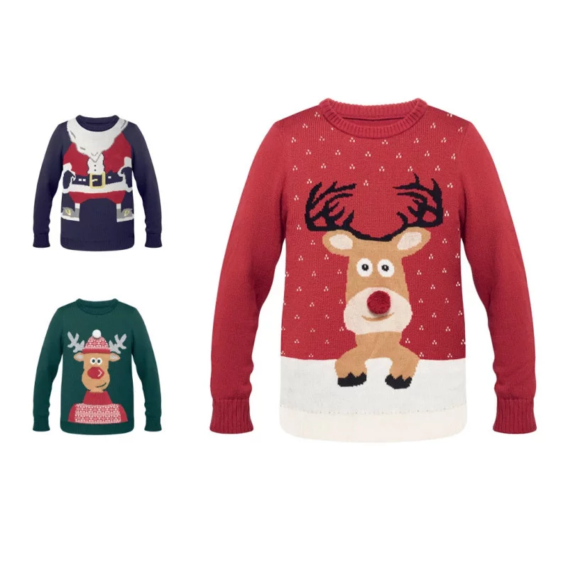 Pull de Noël publicitaire Shimas L/XL 