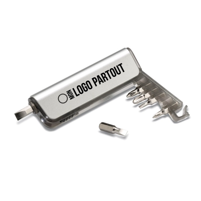 Set d'outils 6 têtes Alutool 