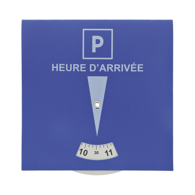 Disque de stationnement personnalisé en PVC 