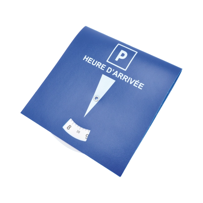 Disque de stationnement personnalisé en PVC 
