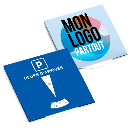 Disque de stationnement personnalisé Fabriqué in France 
