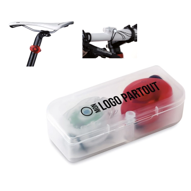 Lot de deux phares pour vélo Bike