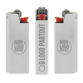 Etui Briquet Bic® Aluminium...