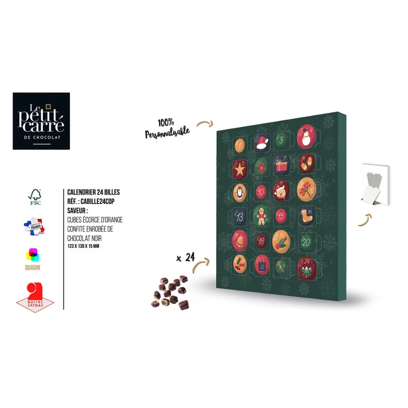 Calendrier billes