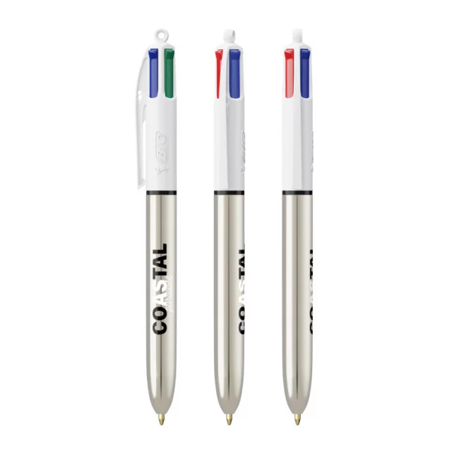 Stylo BIC ® 4 Couleurs Shine