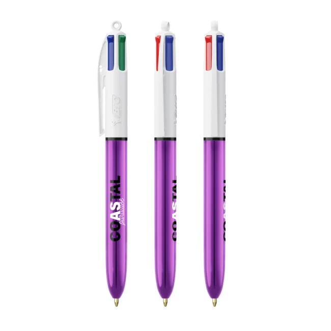 Stylo BIC ® 4 Couleurs Shine